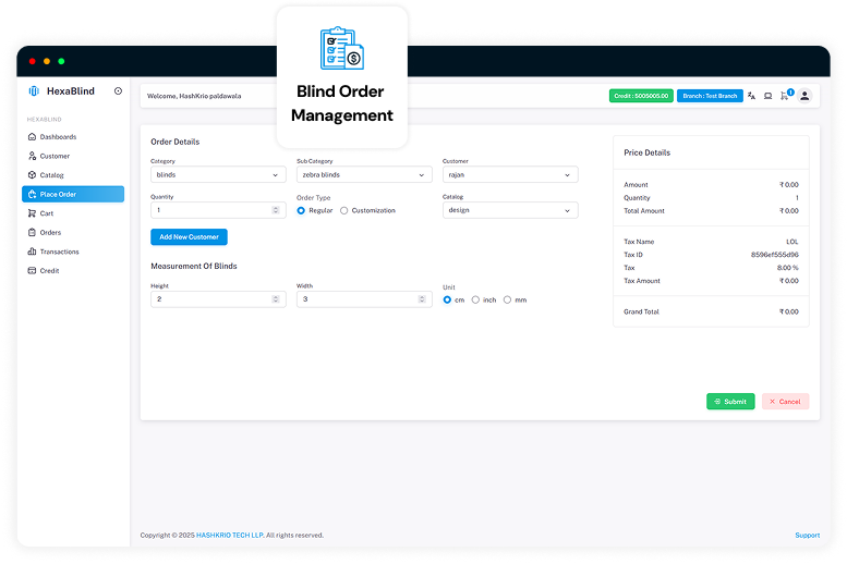 hexablinds-dashboard